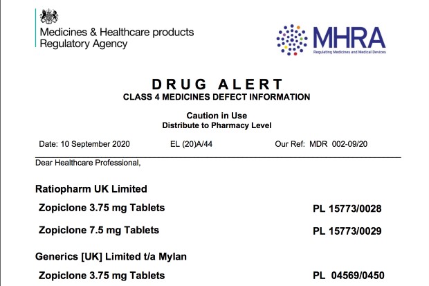 Zopiclone 7.5 Mg Mylan