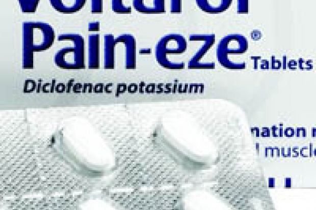 Product Watch Voltarol Pain Eze Tablets Chemist Druggist