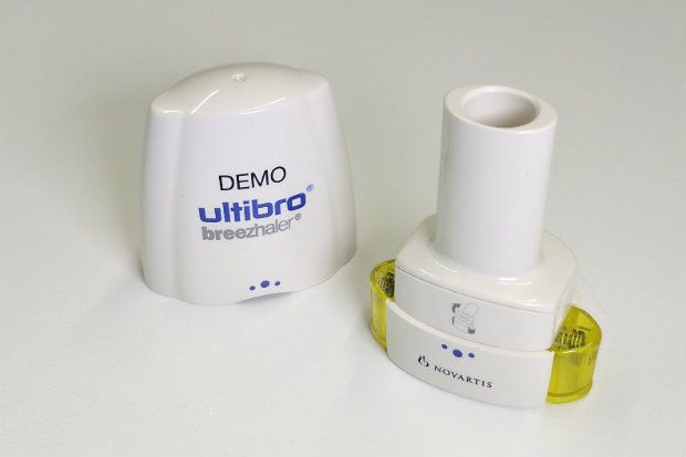 A Breezhaler inhaler training and demonstration pack A Breezhaler inhaler training and demonstration pack