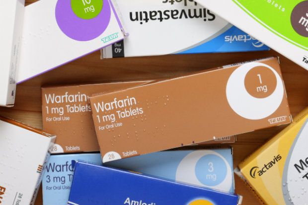 Warfarin decreases the body's ability to form blood clots Warfarin decreases the body's ability to form blood clots