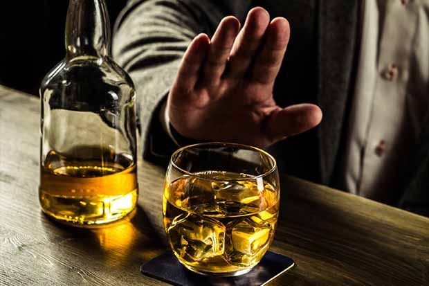 Turning down alcohol because of misuse Turning down alcohol because of misuse