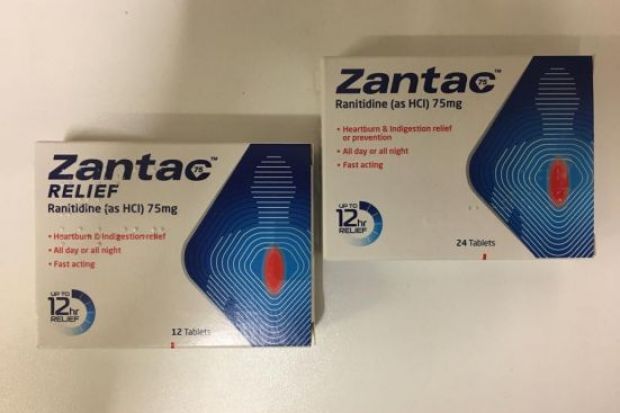 zantac otc price